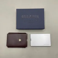 希少　新品未使用　GOLD PFEIL　ゴールドファイル　ルーペ　拡大鏡　イージーポケット　レザー　茶　ブラウン