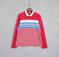 ルイカステル レディース ストライプ 春夏 長袖 Tシャツ 105sizeのサムネイル