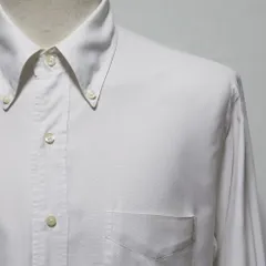 ブルックスブラザーズ シャツ メンズ 80sUSA製 ボタンダウンシャツ 16 1/2-5 XL 白 赤タグ Makers ビックサイズ オーバーサイズ ヴィンテージ 美品 アメリカ古着