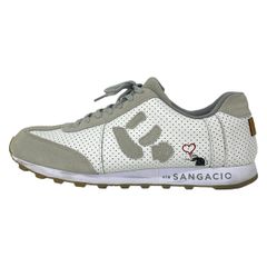 ジバンシー GIVENCHY 白スニーカー レザー バルカナイズド - メルカリ