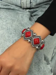 ジュエリー レディース ブレスレット ビーズデコレーション ヴィンテージ ブレスレット