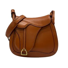ITAGAKI/Leather Craft by Emi(イタガキ) ショルダーバッグ美品  - ライトブラウン レザーのサムネイル