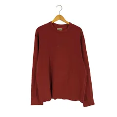 エルエルビーン L.L.Bean 00S カナダ製 ウール混 クルーネック Tシャツ メンズ import：L 