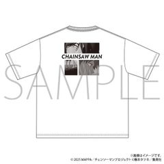 希少 チェンソーマン 総集篇 グラフィックTシャツ 半袖 白T アニメ