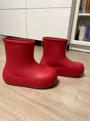モンクレール MONCLER レインブーツ ピンク 37（約23.5~24cm） - メルカリ