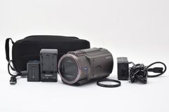 SONY FDR-AX40 4Kビデオカメラ 本体 バッテリー2個付 - メルカリ