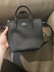 美品】LACOSTE ミニボストン ハンドバッグ ラコステ ワニ - メルカリ