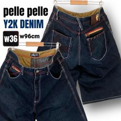 90s-00s Pelle Pelle ペレペレ デニムパンツ バギーパンツ - メルカリ