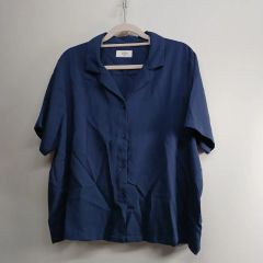 TODAYFUL リヨセル 半袖シャツ ネイビー Fサイズ - メルカリ