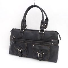 COACH シグネチャースタッズトートバッグ F12853 レザー×キャンバス 