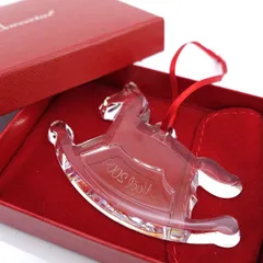 BACCARAT / バカラ ◆クリスマス オーナメント 木馬 Noel 2009 ブランド【中古】 のサムネイル