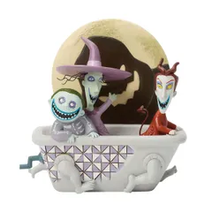 ロック＆ショック＆バレル イン タブ 15cm ナイトメア ビフォア クリスマス ハロウィン | ディズニー トラディションズ ジムショア グッズ フィギュア 人形 置物 彫刻 Jim Shore 正規輸入品