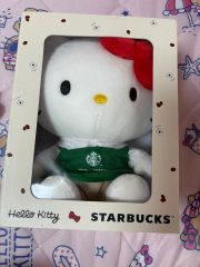 新品】海外限定品 ハローキティ スターバックス ぬいぐるみ 50周年記念