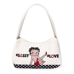 BETTY BOOP ベティちゃん ヴィンテージかごバッグ。20 - メルカリ