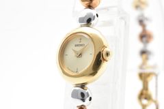 SEIKO セイコー レディース クォーツ 腕時計 ゴールド シルバーコンビ