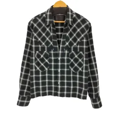ザレターズ The Letters black check shirt メンズ  Mのサムネイル