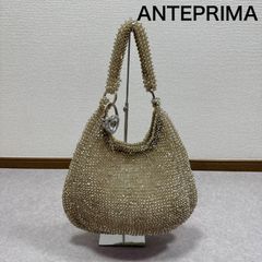 極美品 ANTEPRMA アンテプリマ ワイヤーバッグ シャンパンゴールド