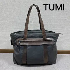 TUMI トゥミ 大容量 トートバッグ ハンドバッグ レザーハンドルのサムネイル