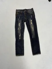 28) (ほぼ新品) PHILIPP PLEIN(フィリッププレイン) レディース スキニー デニム ズボンのサムネイル
