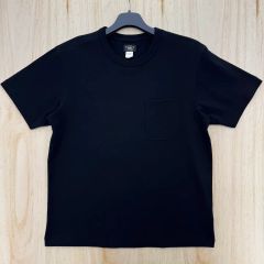 A.P.C.バックプリントロゴ 別注ポケットTシャツ ブラックS - メルカリ