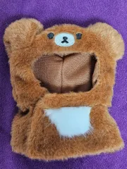 サンエックス リラックマ チャイロイコグマ着せ替えポンチョぬいぐるみ服