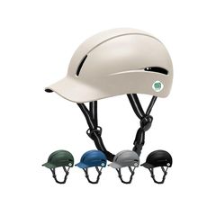 [Brand New] [SG Certified] Bicycle Helmet, SG Standard, Adult/Child, Hat-Type, Ultra-Lightweight, UV Cut, Super Hard PC Material, Detachable Visor, Adjustable Size, Suitable for Commuting, Road Bikes, Impact Resistant, Breathable, Equestrian, Fits Japanese Head Shapes, Unisex (Ivory, L 0)