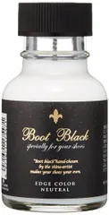 新品 [ブートブラック] ひと塗りで整う コバ専用 エッジカラー 塗布スポンジ付き ニュートラル 70mL