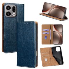 For OPPO Find X9 케이스 가죽 수첩형 For 옵포 Find x9 소가죽 커버 품위 있는 가죽 옆 두어 스탠드 기능 카드 수납 2장 인기 마그넷 탑재 내충격 전면 보호 심플 커버 편리 핸드메이드 고질감 소가죽 오 ea81dafc