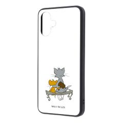 Galaxy A25용 5G 케이스 GalaxyA25용 톰과 제리 귀여운 갤럭시 A25 톰과 제리 톰 제리 공식 라이센스 상품 디즈니/픽서/워너/미피 정규 취급 잉글렘 내충격 충격 9445d