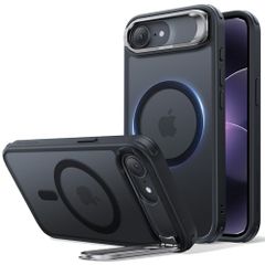 [디자인 수상 시리즈!] ESR iPhone 17e 케이스 iPhone16e 용 MagSafe 대응 4 배 미군 MIL 규격 카메라 보호 숨겨진 스탠드 조정 가능 무선 충전 에어 가드 코너 내 충격 상처 방지 경량 마그넷 스마트 폰 케이스 fb173def