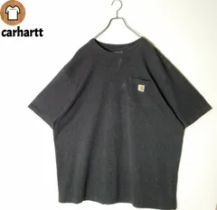 carhartt 半袖 Tシャツ ワークウェア 5XL 6L ブラック 黒 B131 ビッグサイズ 大きい ゆったり ビッグシルエット カーハート 胸ポケット