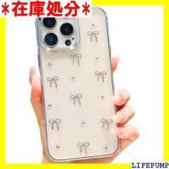 리본×반짝반짝 다케시타 공방 리본 스마트폰 케이스 iPhone 16용 케이스 반짝반짝 라메 클리어 한국 귀여운 다케시타 공방 안신 서비스 부대 1910