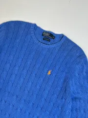 Polo ポロ ラルフローレン ピミコットン ケーブル ニット XL