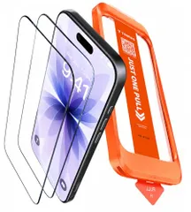 【mybestが選ぶ】TORRAS フィルム For iPhone 17 ガラスフィルム 航空宇宙ガラス 周り浮きゼロ 9H+硬度 米軍MIL規格 全面保護 極細ベゼル対応 ラウンドエッジ 超簡単貼り付け ワンプル(Just One Pull 99a81bb3