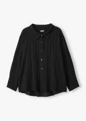 LE GLAZIK INDIA INDUSTRYコットンオーガンジー刺繍シャツ - メルカリ