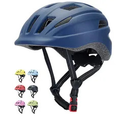 【新品】 Rongbenyuan ヘルメット 子供 軽量 こども用 自転車ヘルメット キッズ スポーツヘルメット 頭囲(48～56cm) 調節可能 男女兼用 可愛い サイズ調整 児童 安全 通学 スケートボード 運動 アウトドア 登山 通気性 涼しい 幼児 1のサムネイル