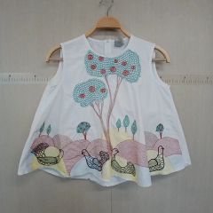 未使用 フランシュリッペ M サーカス刺繍 ブラウス - メルカリ