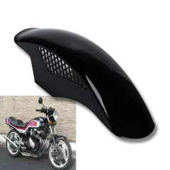 Partools ホンダ カワサキ 用 フロントフェンダー メッシュ ブラック CBX250/400/400F 社外品 (ブラック) [ブラック]のサムネイル