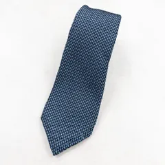 Kiton キートン ネクタイ 無地 ソリッド ジャガード シルク ブルー イタリア製 メンズ b01248