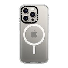 [신품]CASETiFY 클리어 MagSafe 대응 iPhone 15 Pro 케이스 [황변하기 어려운 소재 / 2m에서의 낙하 시험을 클리어 / MagSafe에 대응] b2ffec22