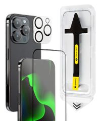 일본 메이커 iPhone16ProMax + 강화 카메라 보호 필름 스마트 폰 지키는 아이폰 16 프로 맥스 용 프리미엄 유리 필름