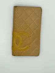 [正規品]CHANEL カンボンライン 長財布