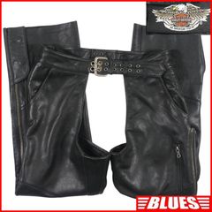HARLEY DAVIDSON ハーレーダビッドソンチャップス XL 黒 ブラック