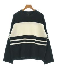 美品】MM6 Maison Margiela 薄手ニット バイカラー 黒 M - メルカリ