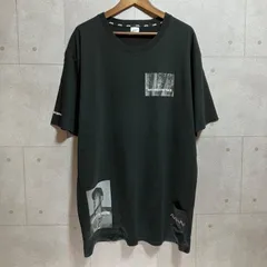 LEFLAH レフラー プリント Tシャツ ショートスリーブ カットソー 半袖 トップス XXL グラフィック ブラック 黒 メンズ SU-18-51のサムネイル