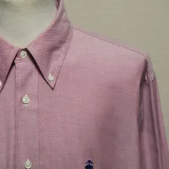 【近年モデル】ブルックスブラザーズ オックスフォード ゴールデンフリース刺繍 ボタンダウンシャツ 薄赤 XL 2XL 3XL  青タグ REGENT ビックサイズ オーバーサイズ ヴィンテージ 美品 米国購入