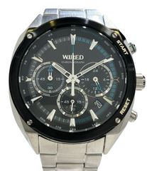 電池交換済】 SEIKO WIRED 腕時計 クロノグラフ VR33-0AA0 - メルカリ