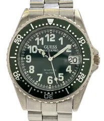 ゲス 腕時計 クオーツ グリーン メンズ Guessのサムネイル