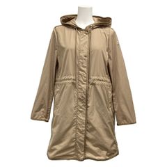 MONCLERモンクレール ベージュ スプリングコート サイズ0 - メルカリ