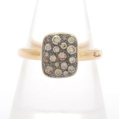 ポメラート サッビアリング ブラウンダイヤ 52 pomellato - メルカリ